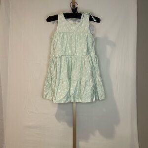 Adorable Mint Green Kids Casual Dress
